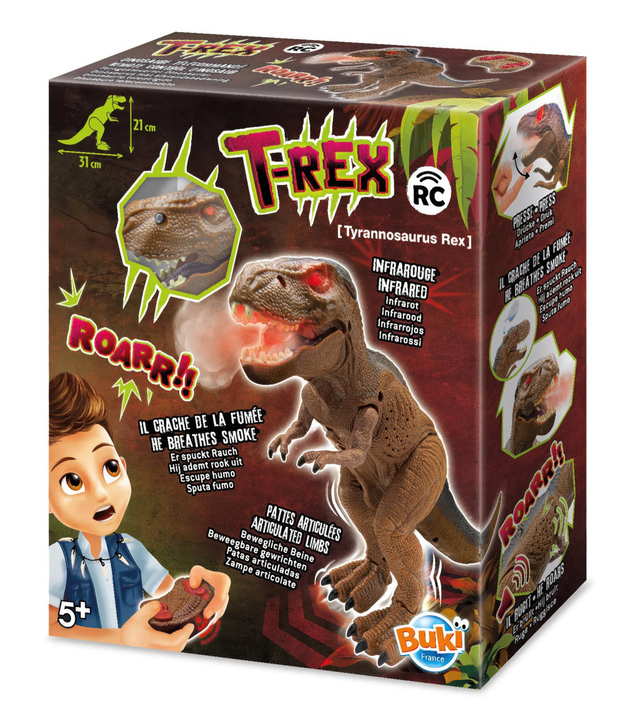 BUKI France RC Remote Controlled T-Rex Dinosaur - TOYBOX Toy Shop