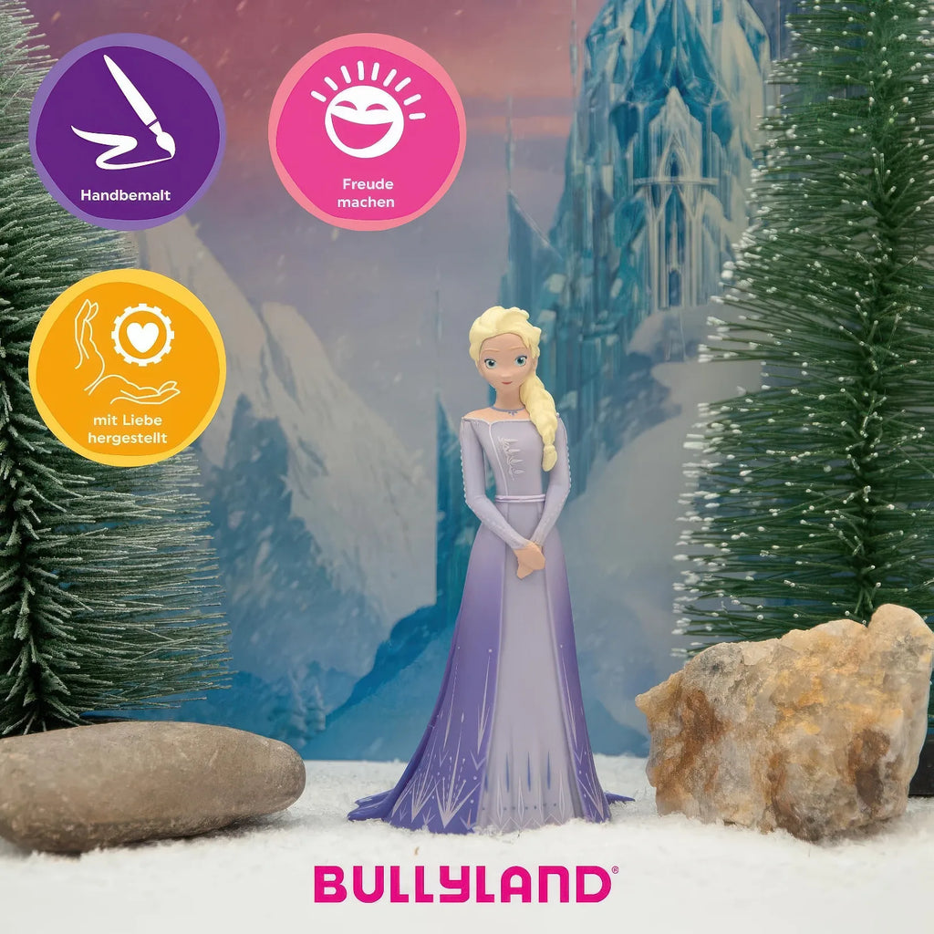 Bullyland Disney Frozen 2 Elsa Figure In Purple Dress 13510