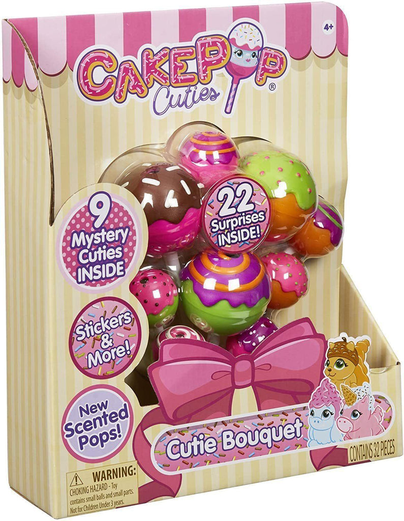 CakePop Cuties - CakePop Bouquet – Squishies – Includes 22 Surprises! - TOYBOX