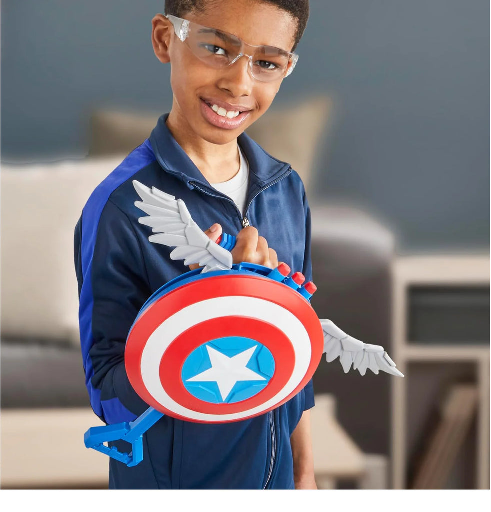 Captain America Brave New World NERF Skyshot Blaster