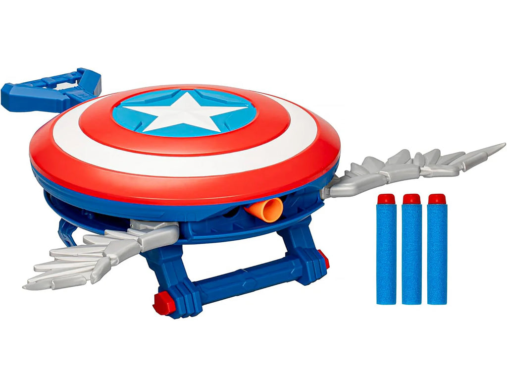 Captain America Brave New World NERF Skyshot Blaster