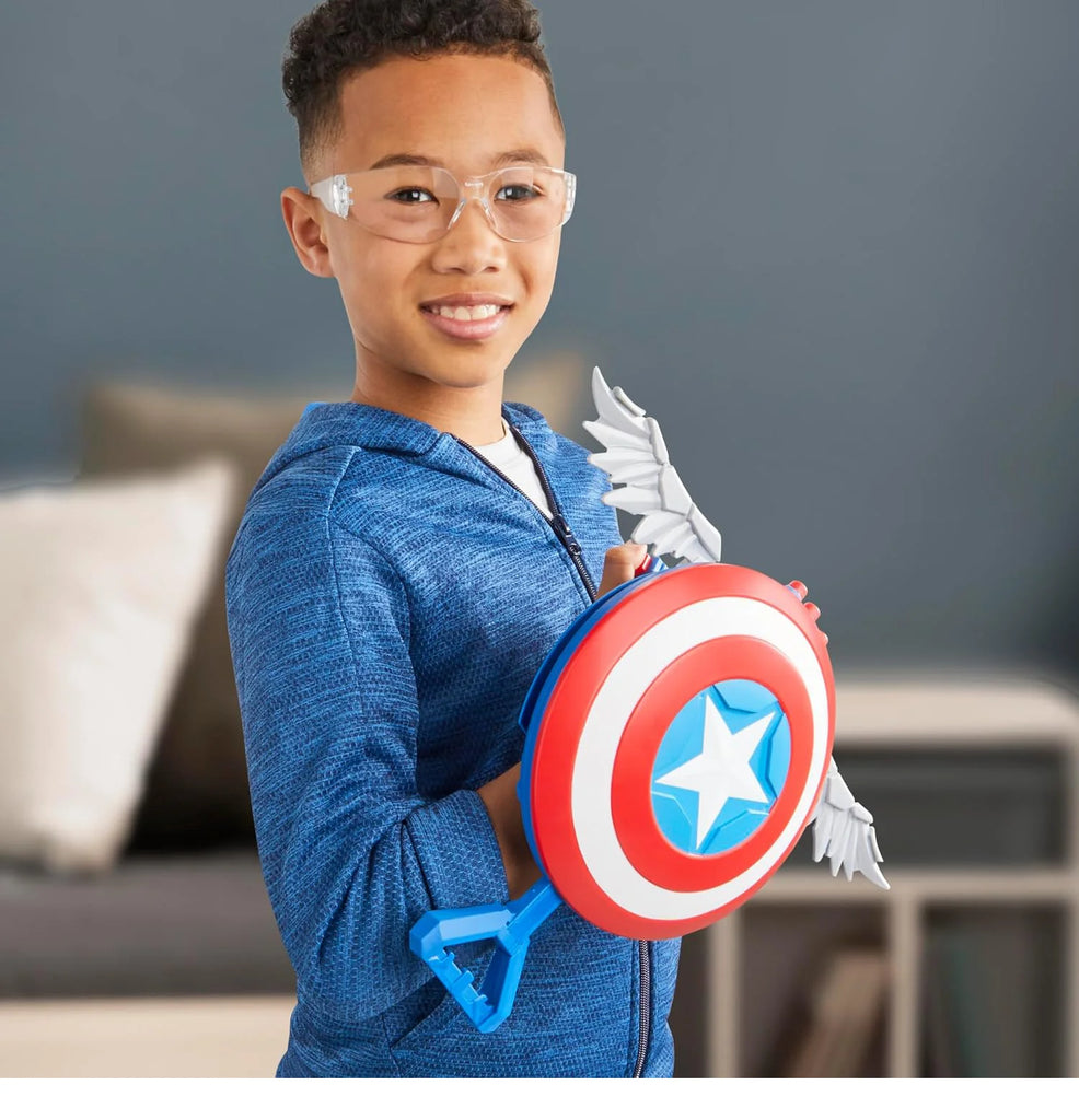Captain America Brave New World NERF Skyshot Blaster