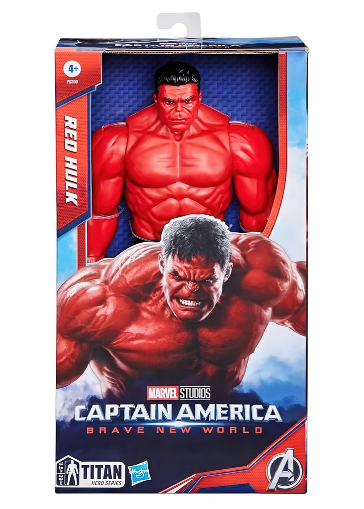 Captain America Titan Hero Red Hulk Action Figure - 30cm