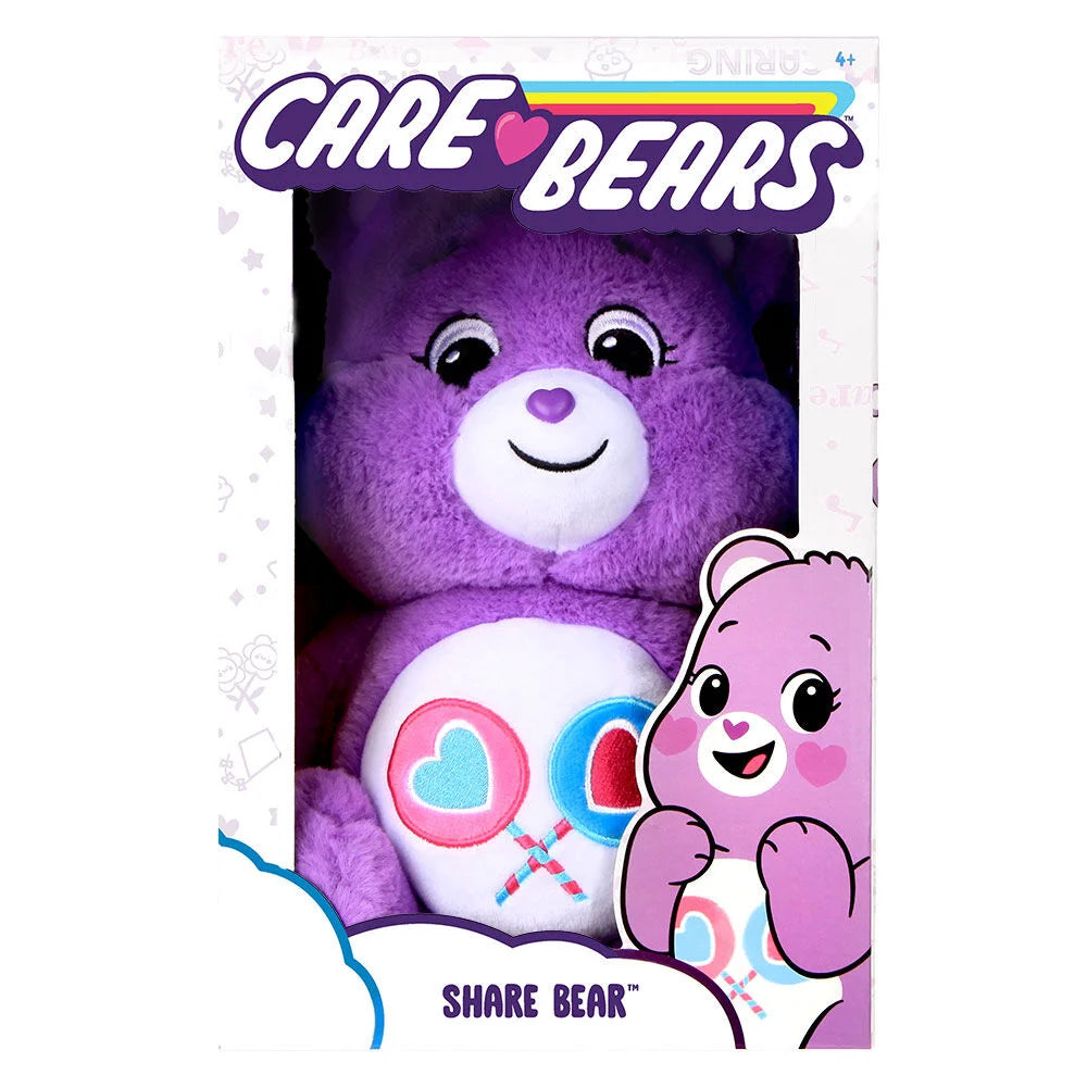 Care Bears 14 Inch - Share Bear - TOYBOX Toy Shop