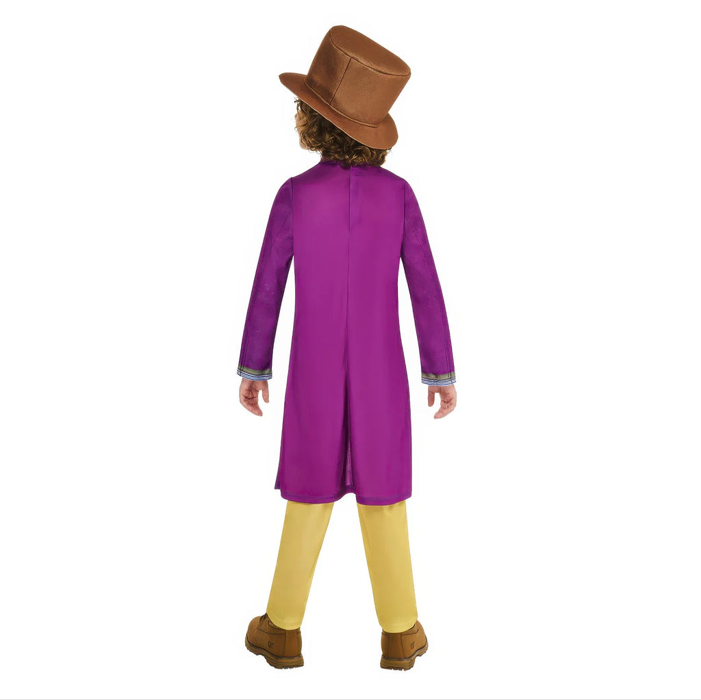 Willy Wonka Deluxe Kids Fancy Dress Costume - Size M