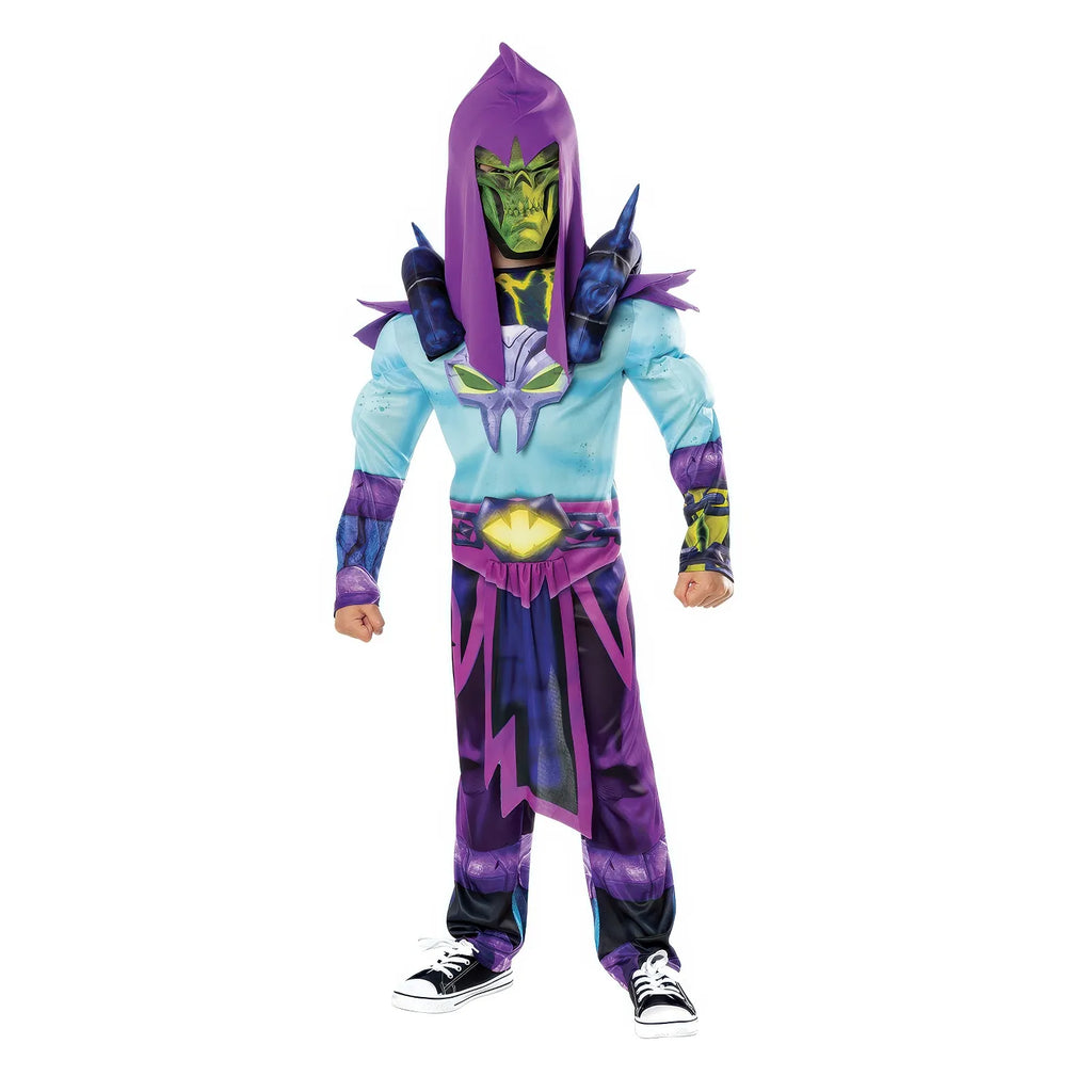 Skeletor Deluxe Kids Fancy Dress Costume - Size Xs