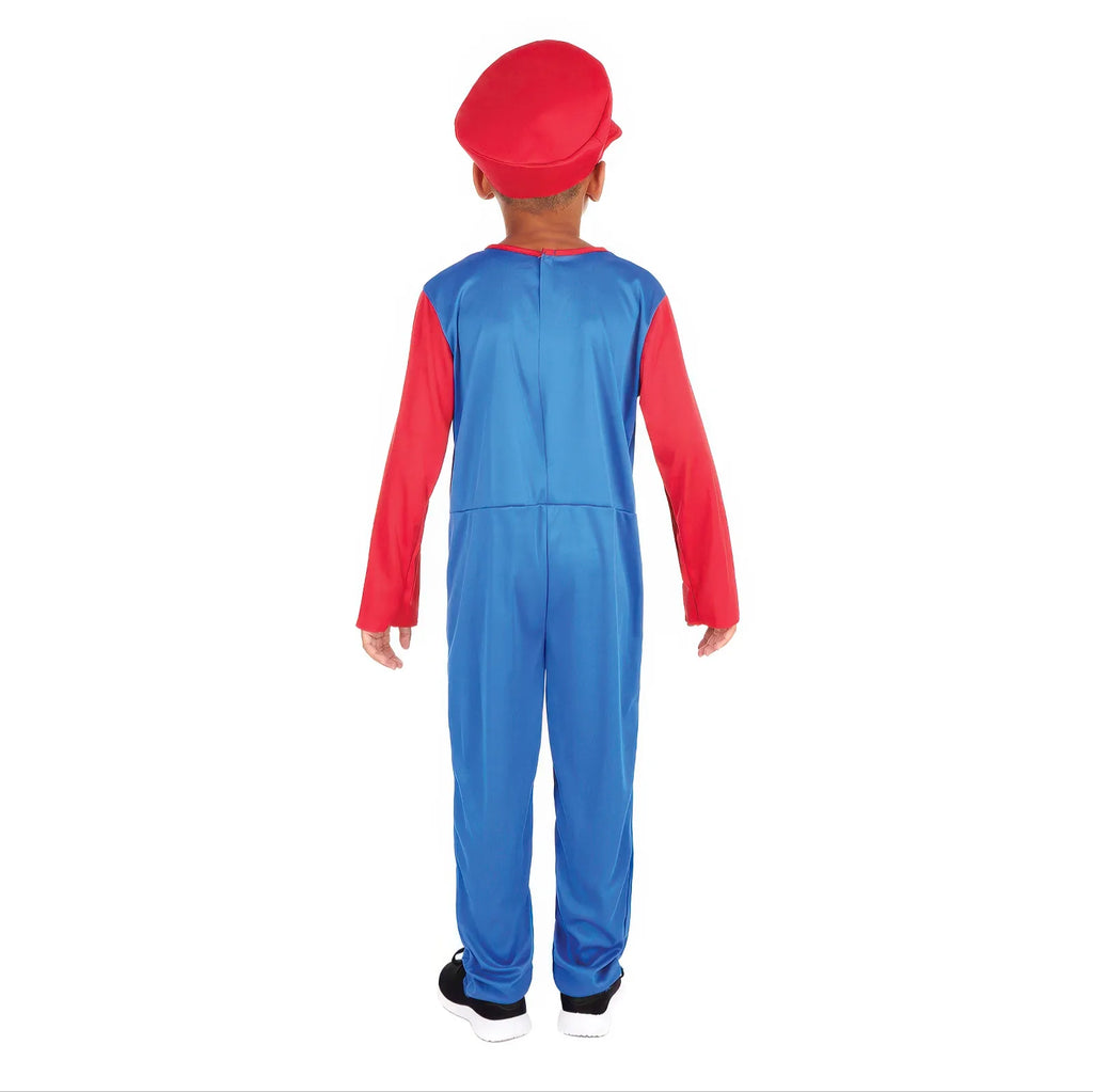 Plumber Kids Fancy Dress Costume - Size Small
