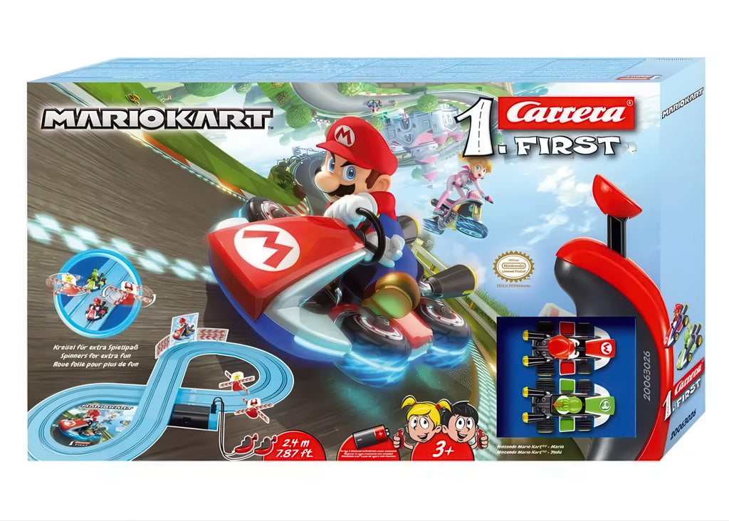 Mario Cart Racer Carrera First Mario Kart Track Racing Playset | Buy Online at ♥️ TOYBOX