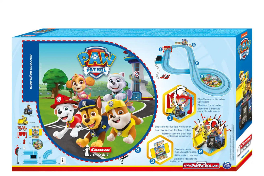 Carrera First Race Track - PAW Patrol On the Double - TOYBOX Toy Shop
