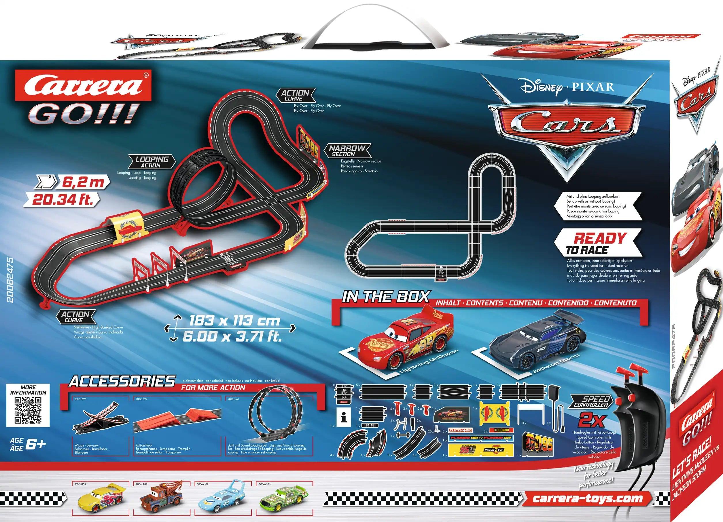 Carrera GO Disney Pixar Cars Let s Race TOYBOX
