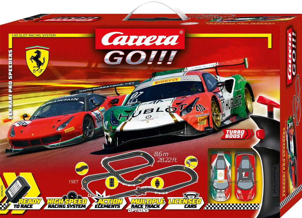 Carrera GO!!! Race Track - Ferrari Pro Speeders - TOYBOX Toy Shop