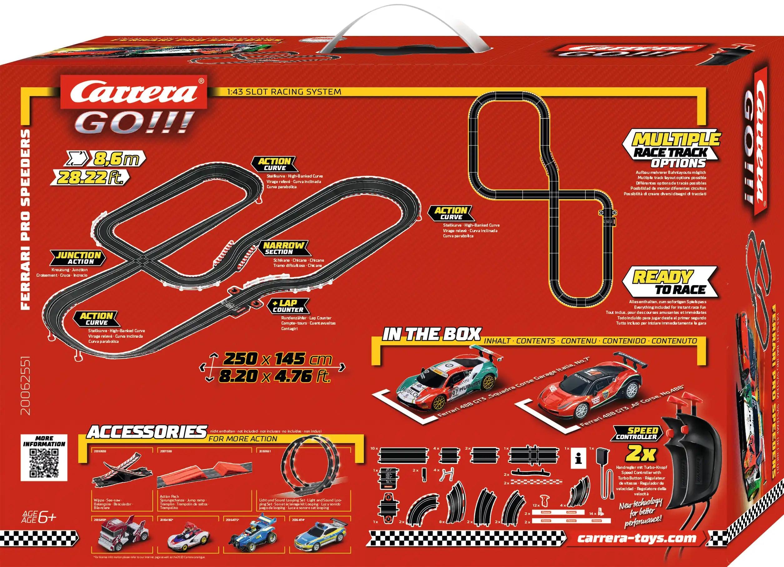 Carrera racing set action speeders hotsell
