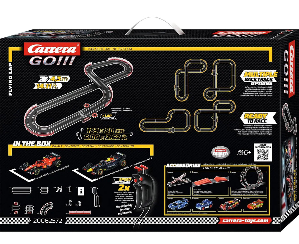 Carrera Go!!! Flying Lap Race Track Set 4.3m