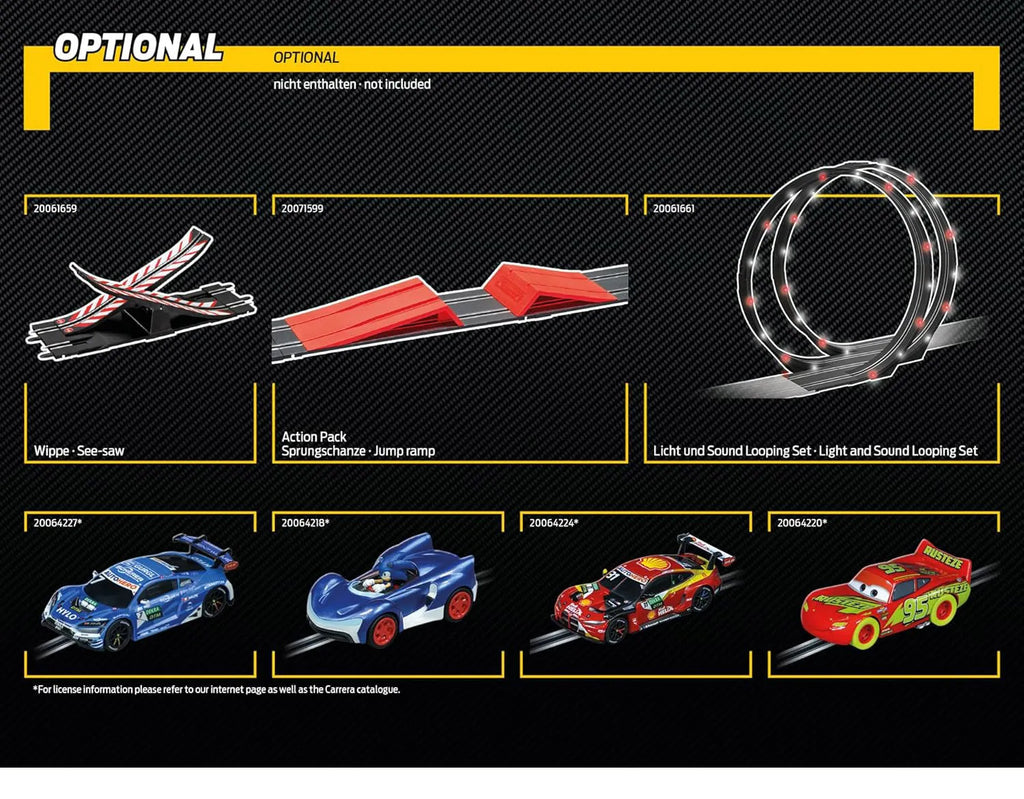 Carrera Go!!! Flying Lap Race Track Set 4.3m