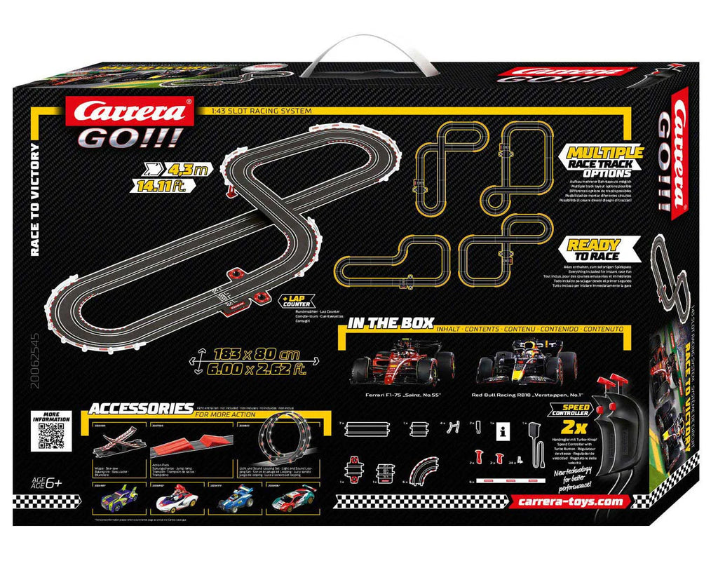 Carrera GO!! Race To Victory Race Track Set - TOYBOX Toy Shop