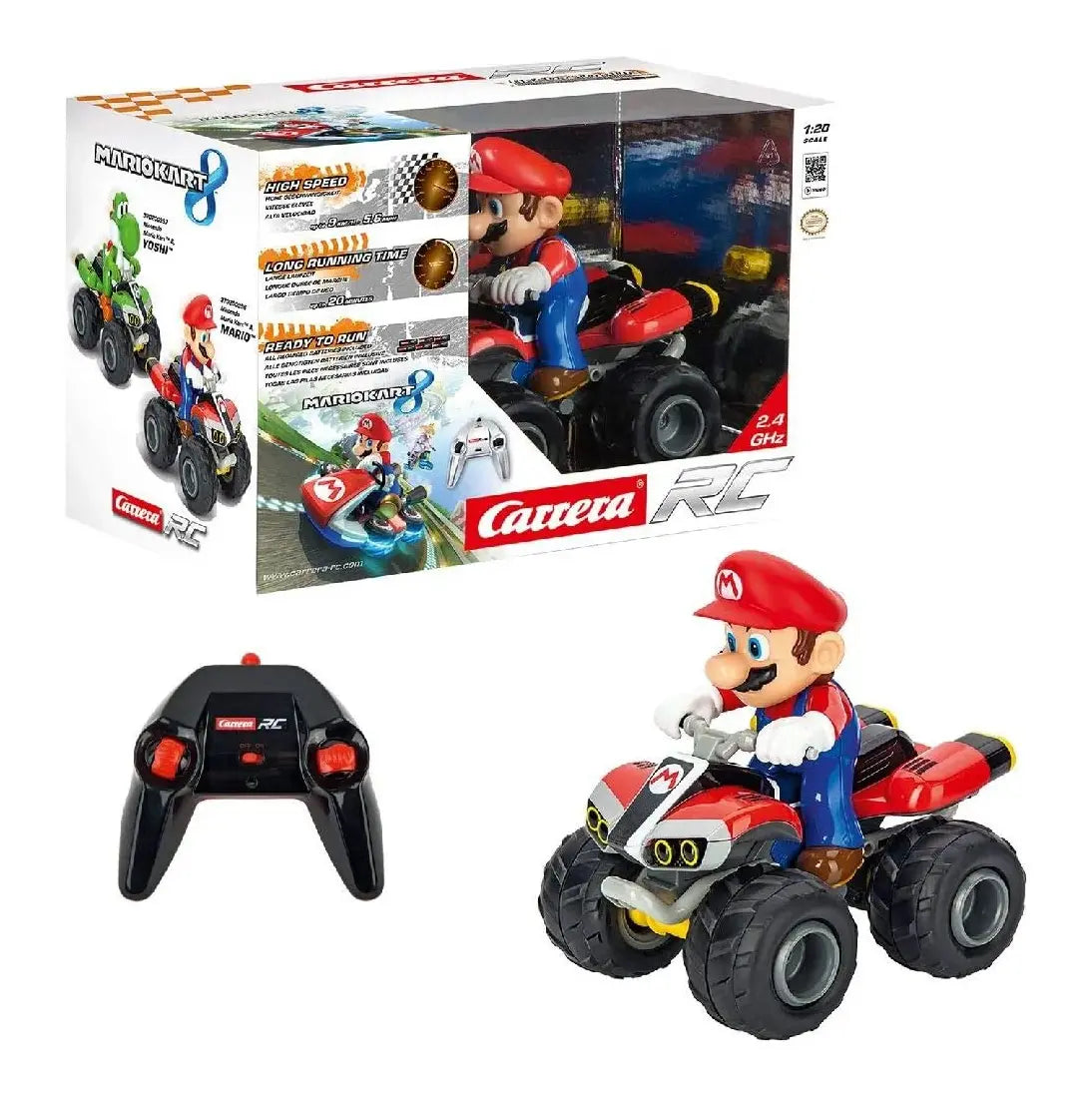 Carrera RC 2.4GHz Super Mario Kart Quad TOYBOX