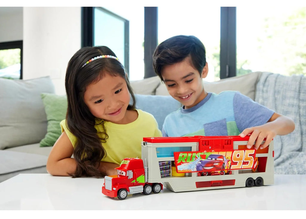 CARS Mack Official Mobile Paintshop Colour Changing Truck Playset - TOYBOX Toy Shop