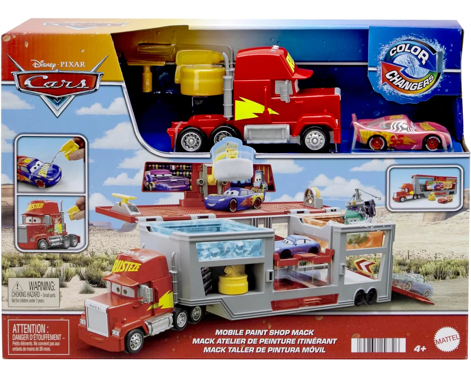 Disney mack truck playset cheap