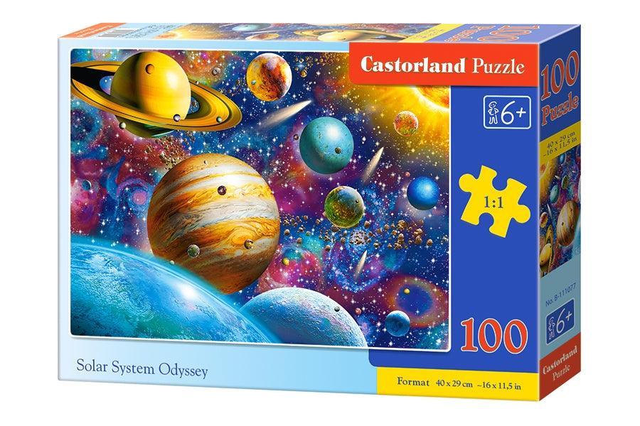 Castorland 100 Piece Jigsaw Puzzle - Solar System Odyssey - TOYBOX Toy Shop