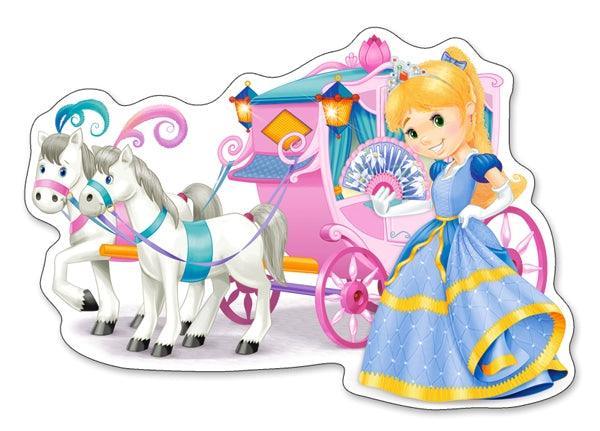 Castorland 12 Big Pieces Jigsaw Puzzle - Princess Carriage - TOYBOX Toy Shop