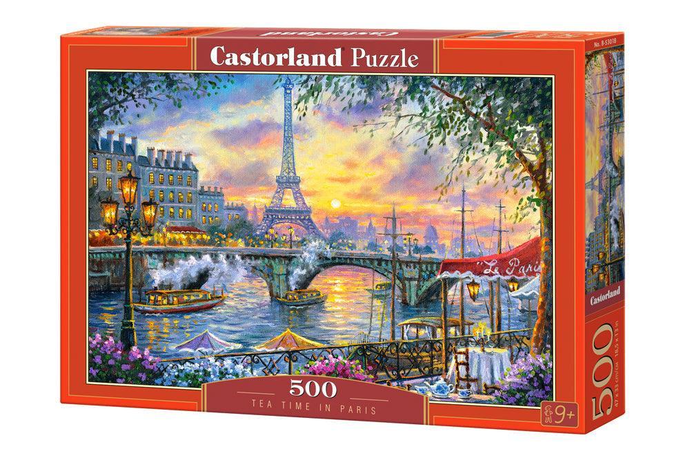 Castorland 500 Piece Jigsaw Puzzle - Tea time in Paris - TOYBOX Toy Shop
