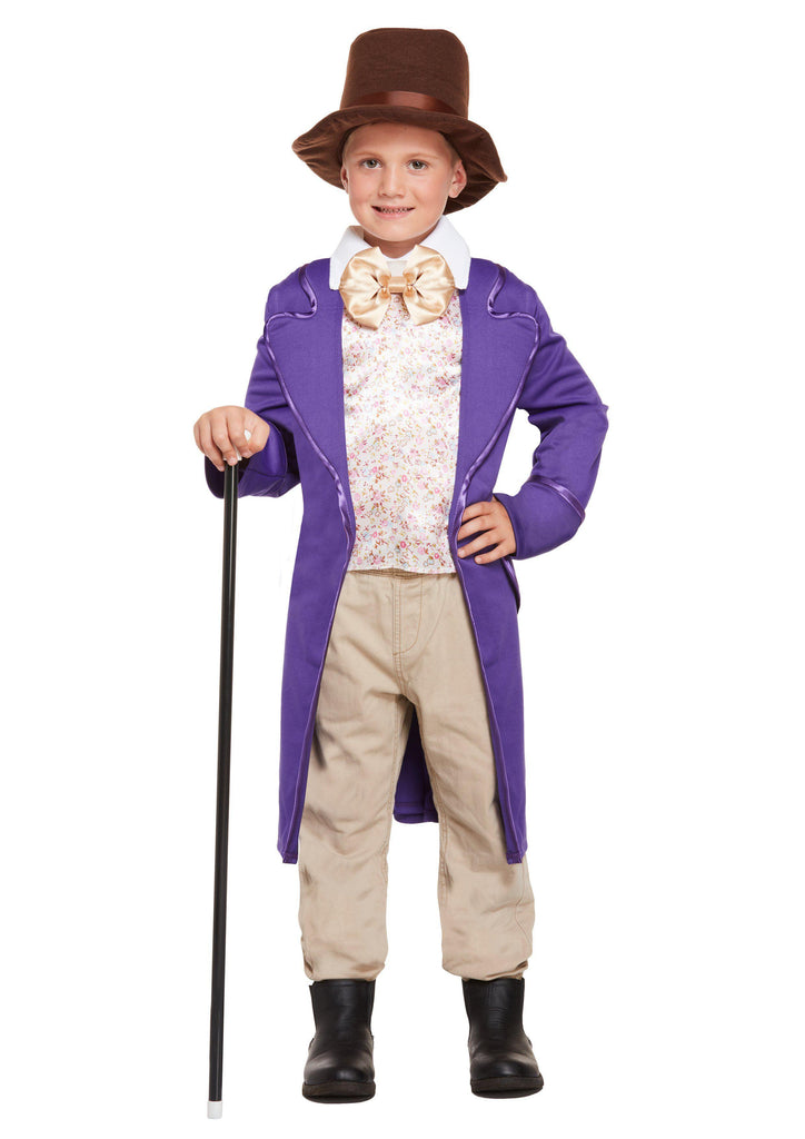 Children's Chocolate Factory Owner Costume - Size Large - TOYBOX Toy Shop