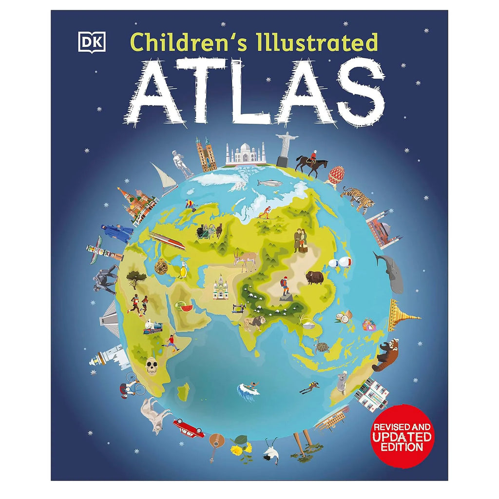 Children's Illustrated Atlas By DK Children - Ages 7-9