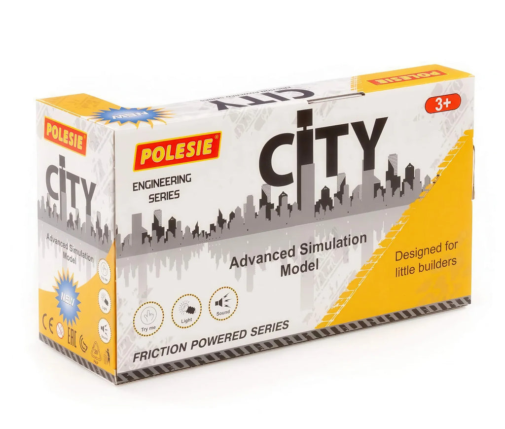 City Drop-side Truck with Shovel Bucket