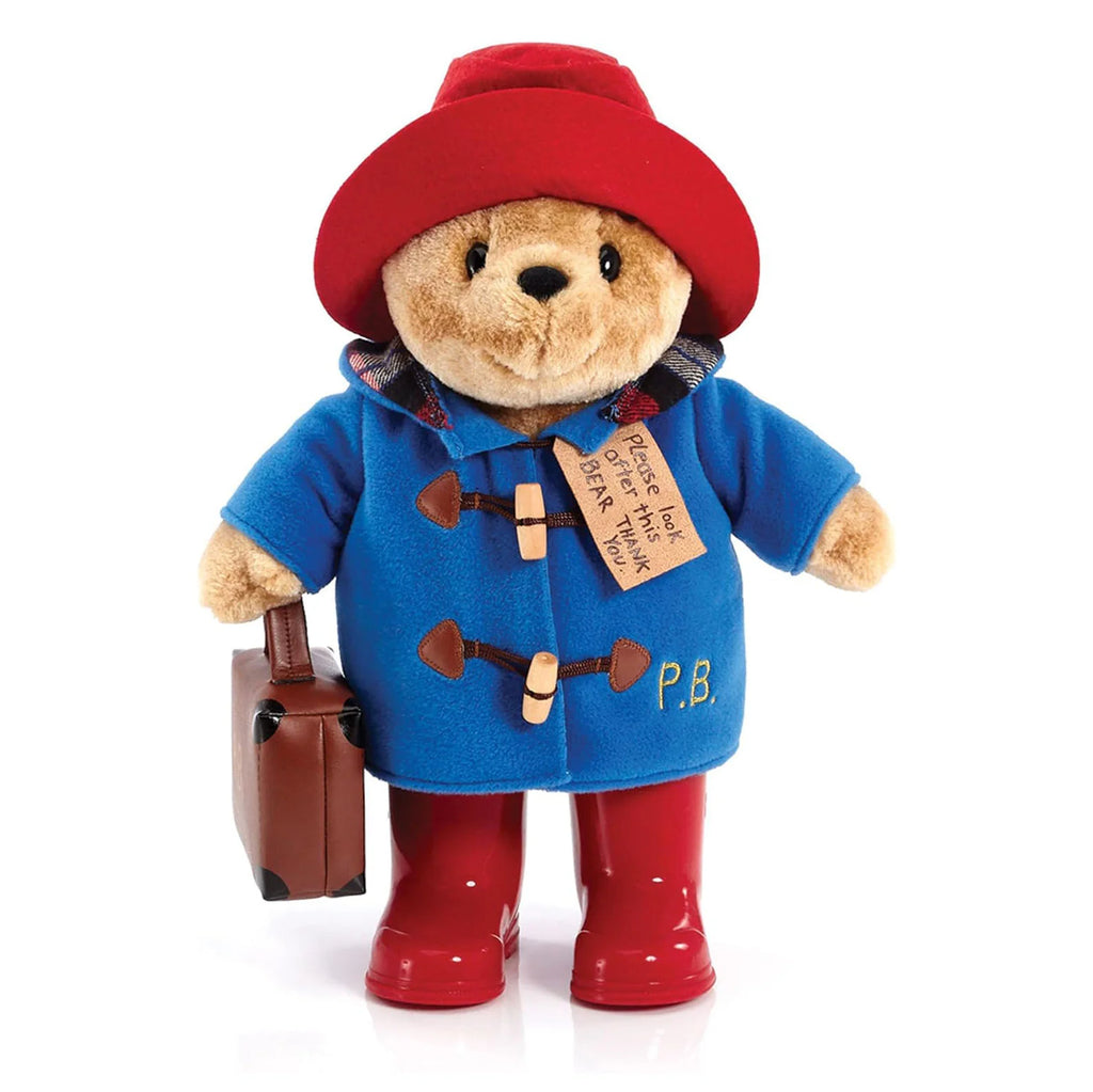 Paddington Bear with Boots and Case 34cm - TOYBOX Toy Shop