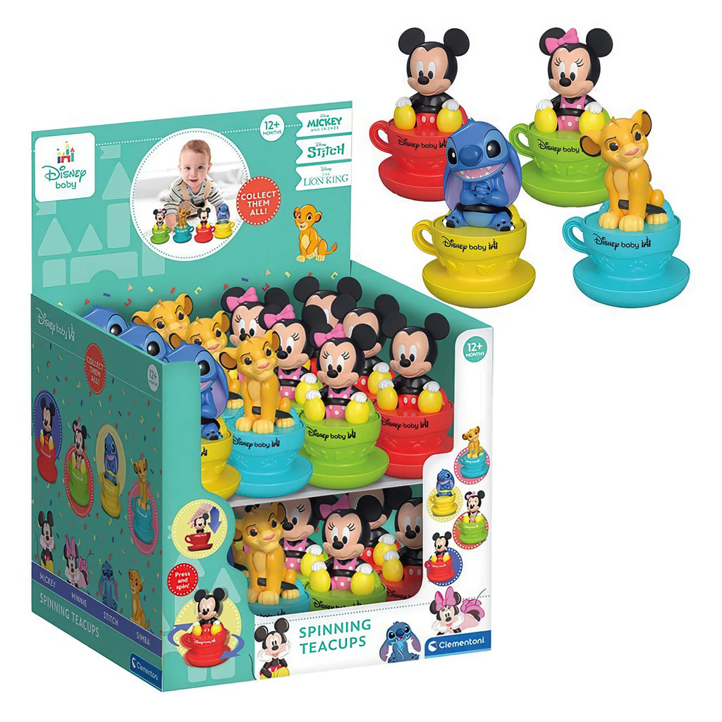 Clementoni Baby Disney Spinning Characters - Assorted - TOYBOX Toy Shop