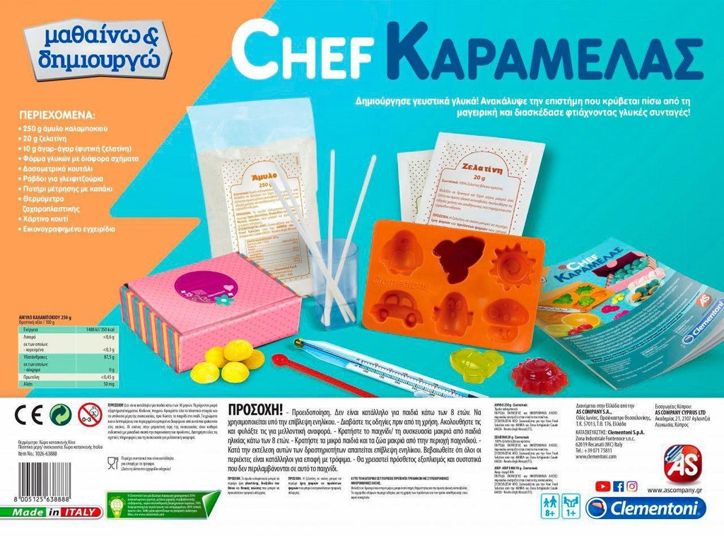 Clementoni Chef Of Caramel – Educational Playset - TOYBOX Toy Shop