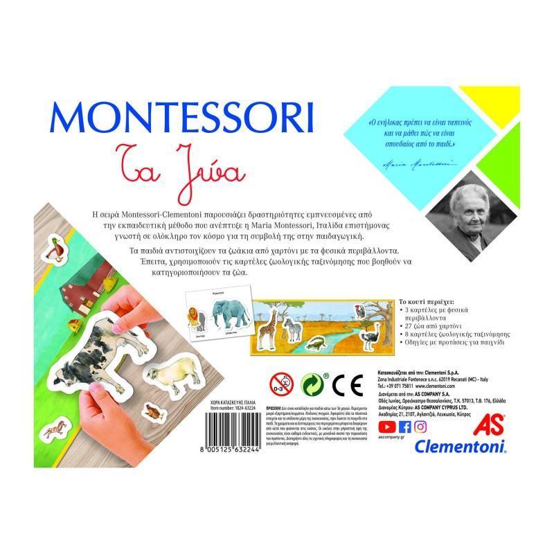 Clementoni Montessori Animals - TOYBOX Toy Shop