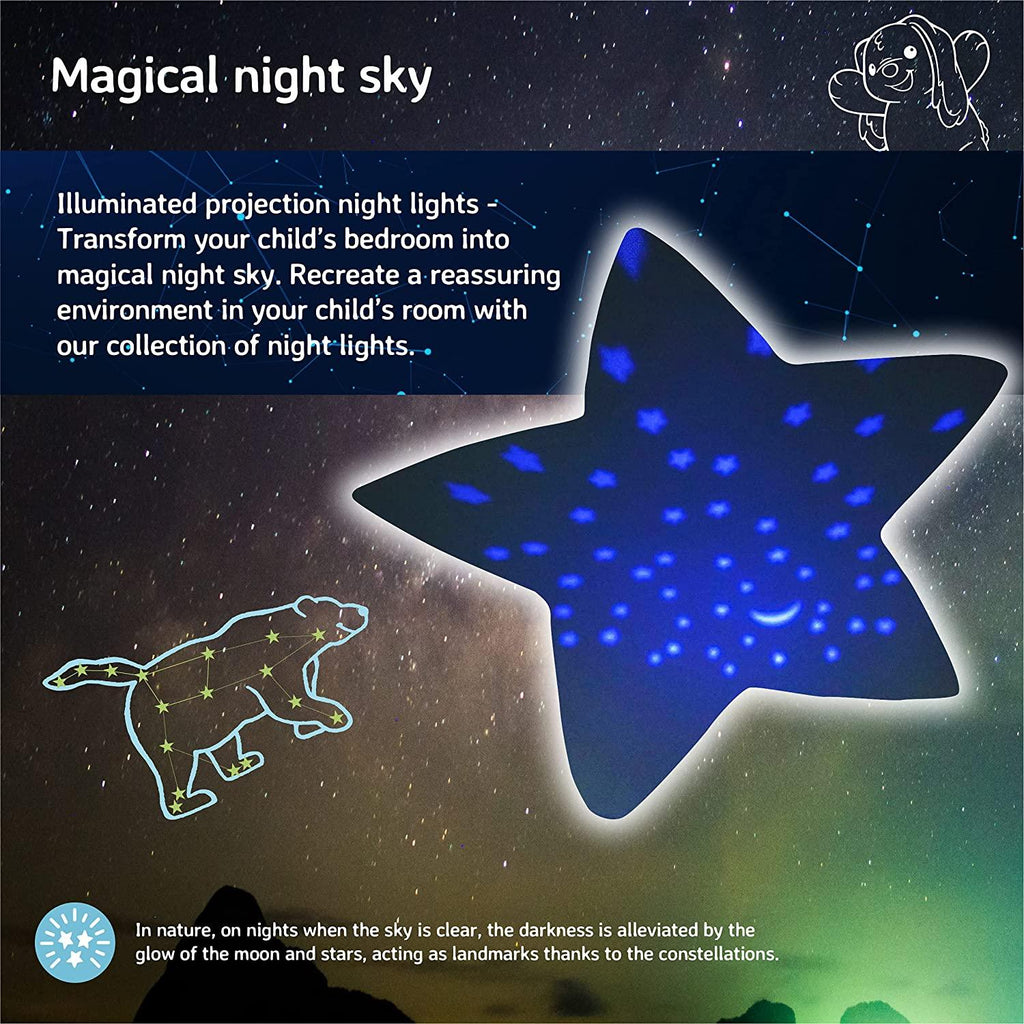 Cloud b Calming Mini Nightlight Star Projector Benny The Bunny - TOYBOX Toy Shop