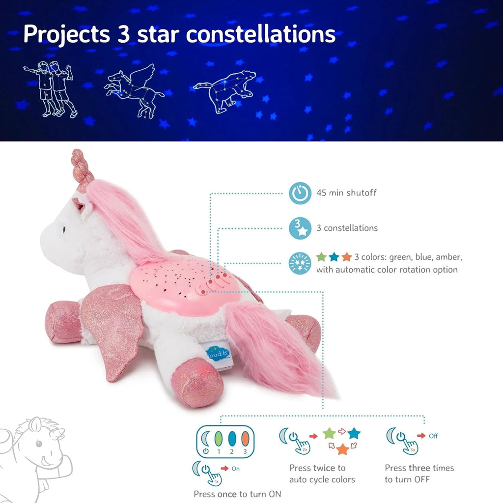 Cloud b Dream Buddies - Winged Unicorn - TOYBOX Toy Shop