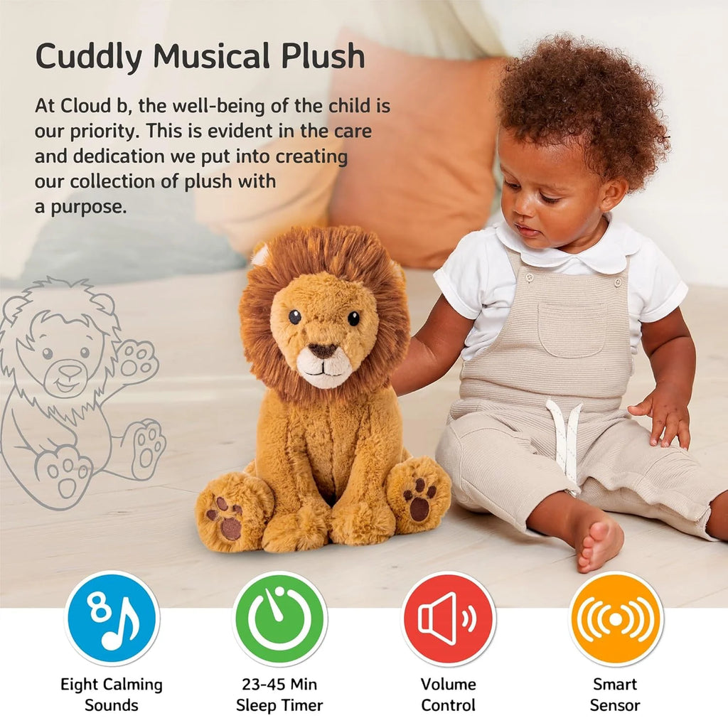 Cloud b Sound Soothing Sounds - Louis the Lion - TOYBOX Toy Shop