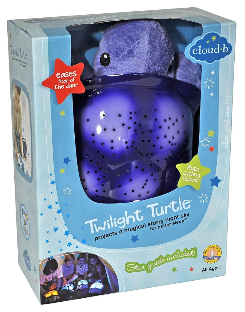Cloud b Twilight Ocean Projector - Turtle Purple Night Light Soother - TOYBOX