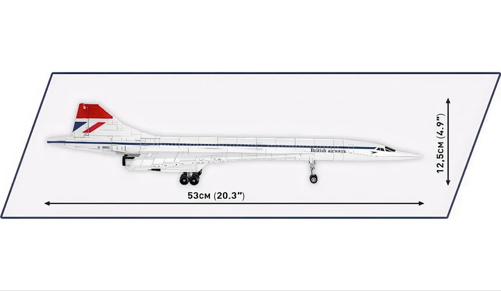 COBI Concorde G-bdg Model Kit