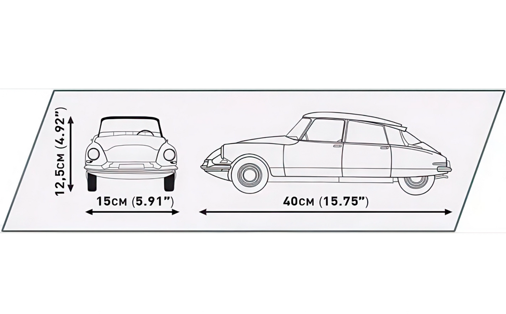 COBI 1956 Citroen Ds 19 Executive Edition