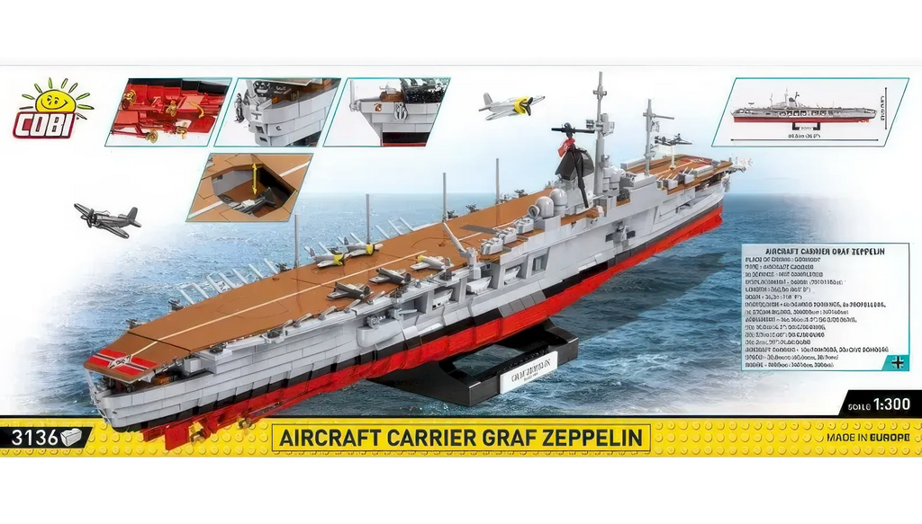 COBI Aircraft Carrier Graf Zeppelin