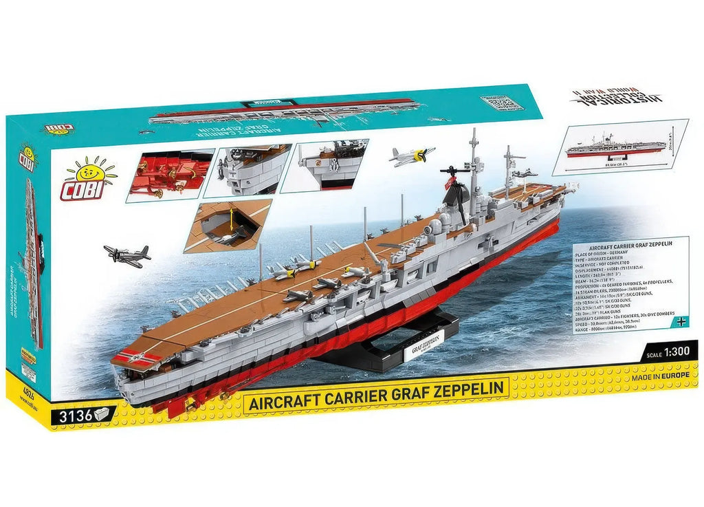 COBI Aircraft Carrier Graf Zeppelin