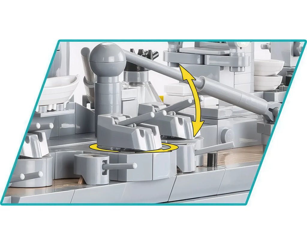 COBI Battleship Gneisenau Model Kit