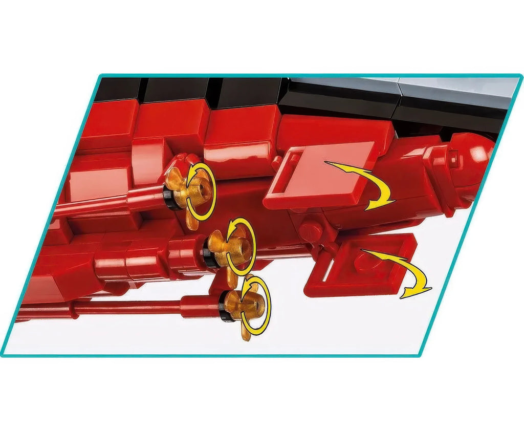 COBI Battleship Gneisenau Model Kit