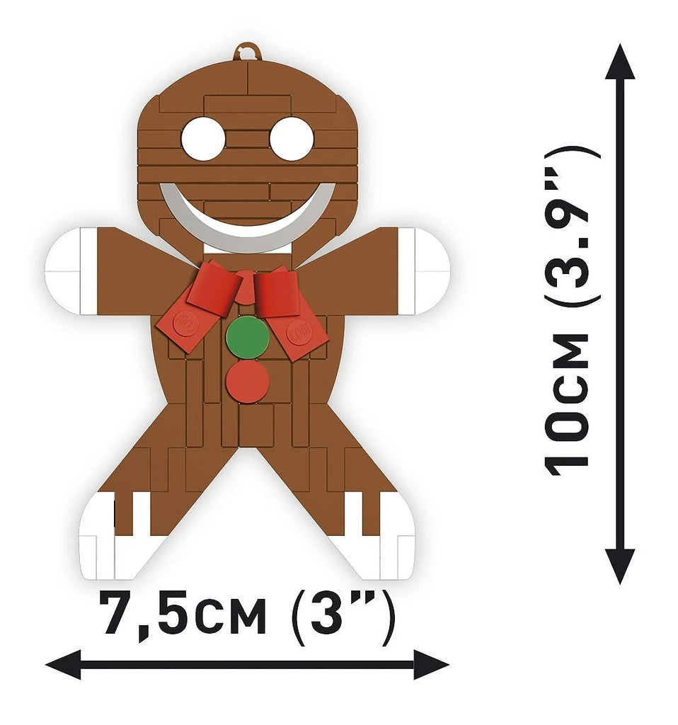 COBI Christmas Tree Decorations - Gingerbread Man