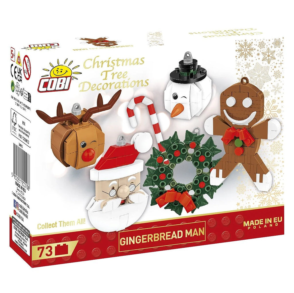 COBI Christmas Tree Decorations - Gingerbread Man