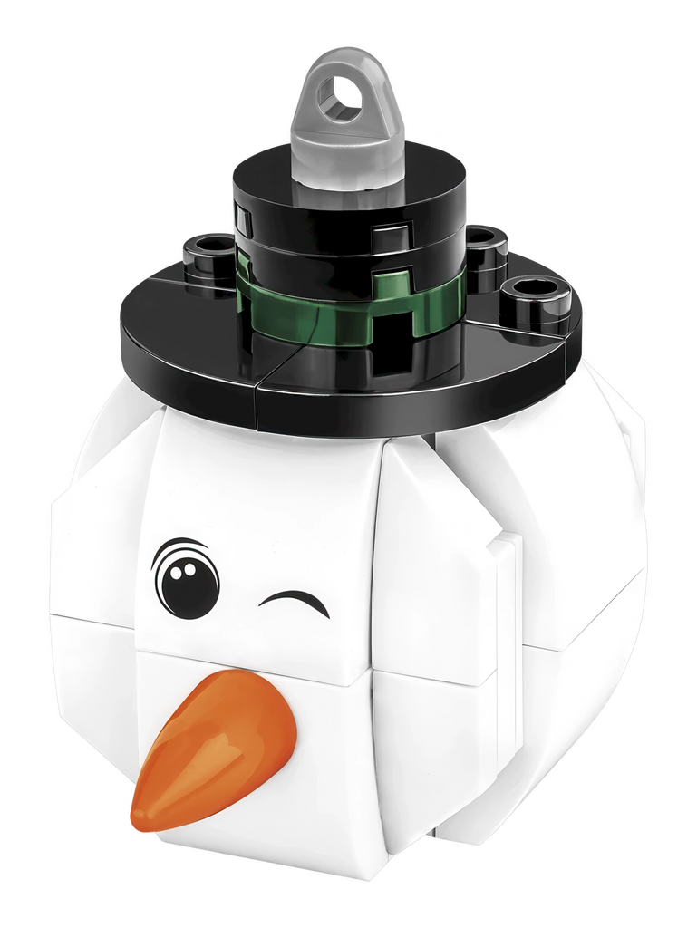 COBI Christmas Tree Decorations - Snowman