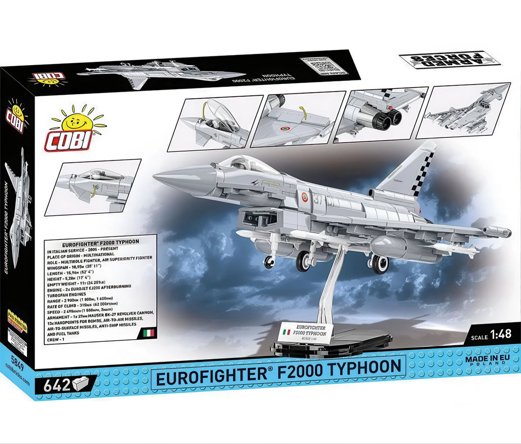 COBI Euro Fighter F2000 Typhoon Model Kit