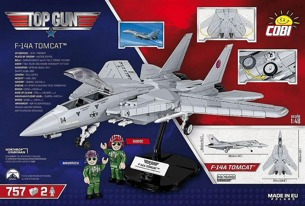 COBI F14A Tomcat Top Gun Model Kit