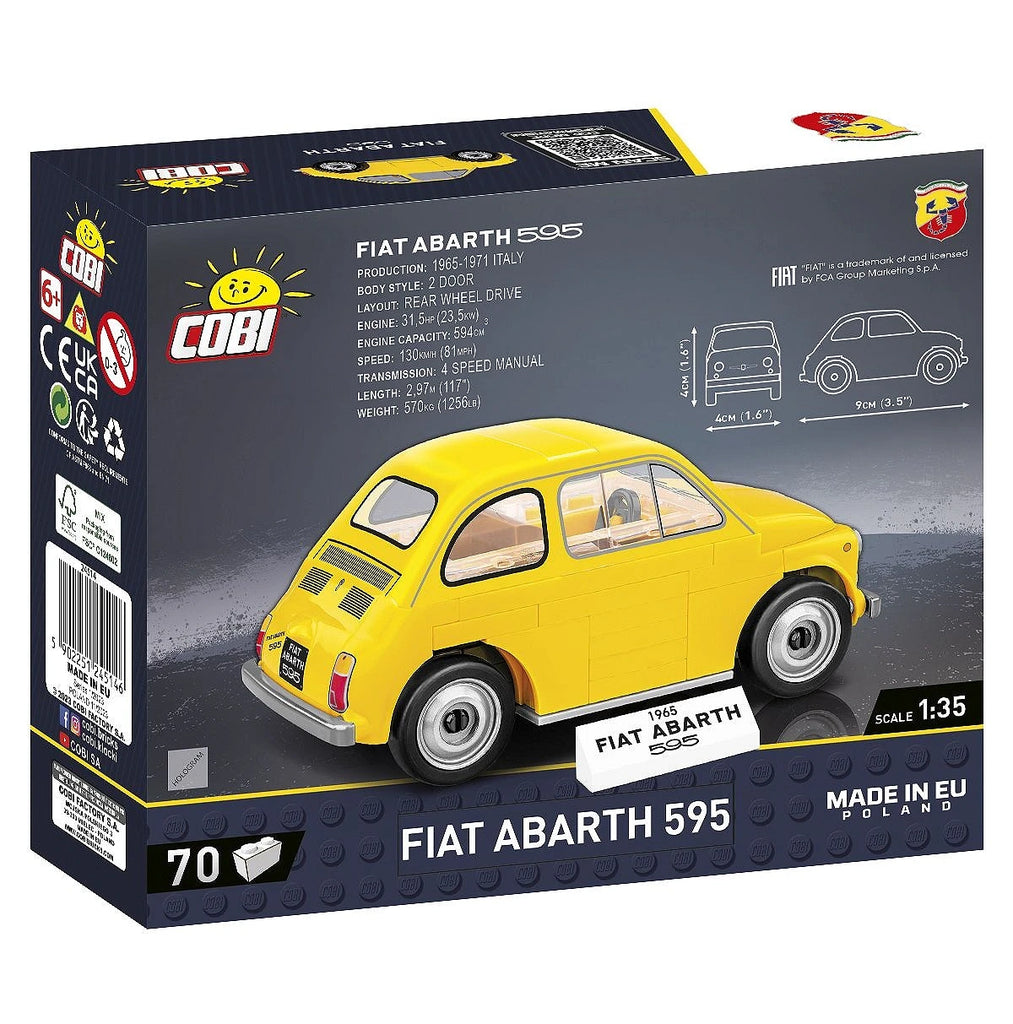 COBI Fiat Abarth 595 Model Kit