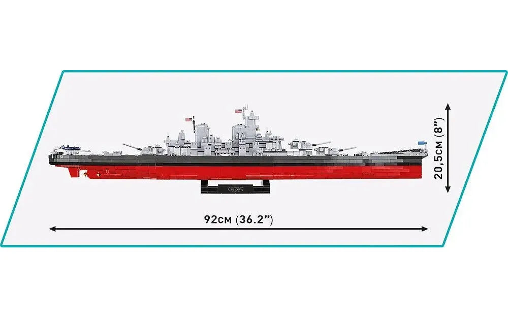 COBI Iowa-class Battleship (4in1) Executive Edition