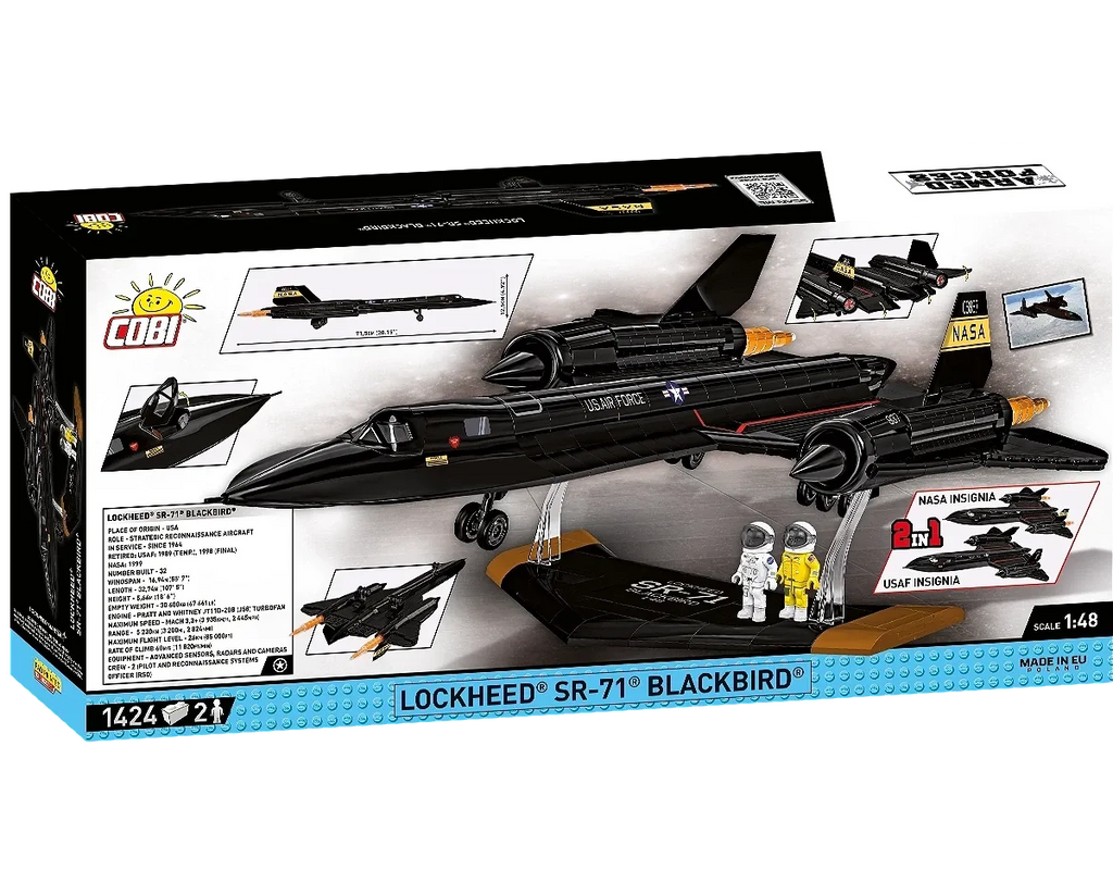 COBI Lockheed Sr-71 Blackbird Executive Model Kit